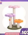 Three Flower Cat Tree