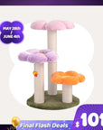 Three Flower Cat Tree