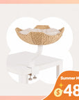 Woven Nest Desk Cat Bed