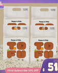 4 Bags Plant-Based Tofu Litter with Triple Natural Deodorizers (22lb)