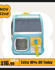 Old School Style Cat Backpack