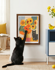 Gallery Frame Cat Scratcher