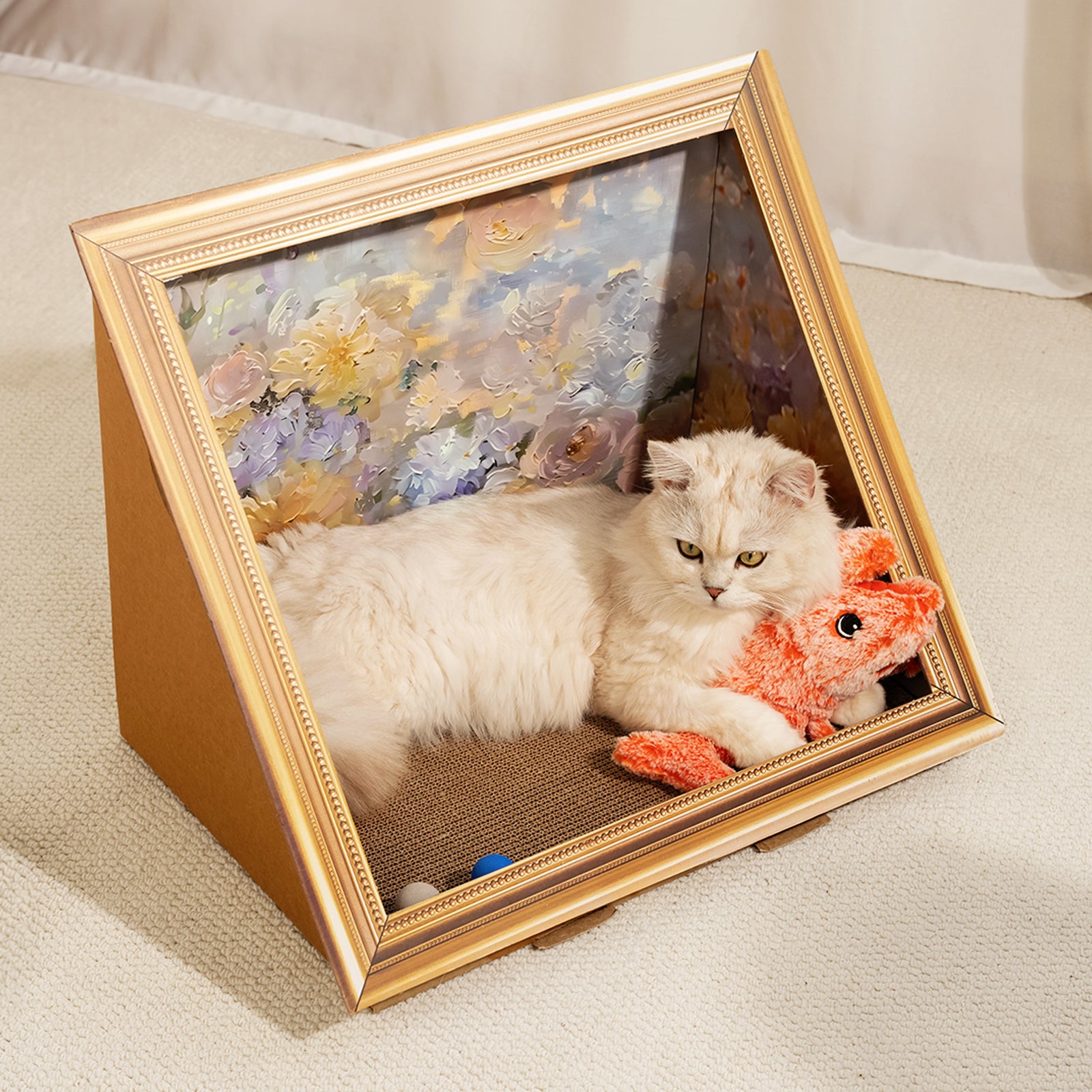 Retro Art Cat Scratcher