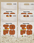 Plant-Based Tofu Litter with Triple Natural Deodorizers