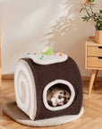 Choco Swiss Roll Cat Cave