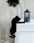 PVC Cat Witch Home Decor