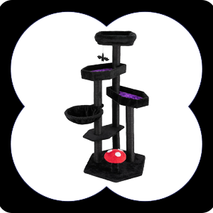 Upgraded Gothic Style Cat Tree
