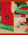 Christmas Boot Cat Scratching Post