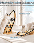 Sunset Palm Convertible Cat Scratcher
