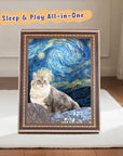 3D Retro Art Cat Scratcher