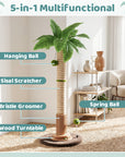 Coconut Palm Cat Scratching Post