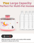 71oz Moonlight Wireless Smart Water Fountain