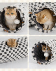 Elves in the Checkerboard Cat Tunnel