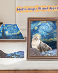 3D Retro Art Cat Scratcher