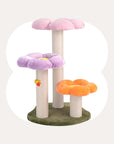 Three Flower Cat Tree