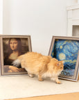 3D Retro Art Cat Scratcher