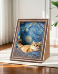 3D Retro Art Cat Scratcher