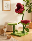 50.8'' Carnivorous Blossom Cat Tree Max