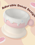27oz Donut Style Cat Bowl Set