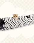 Elves in the Checkerboard Cat Tunnel