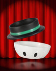 26.5oz / 750ml Top Hat Cat Bowl Set