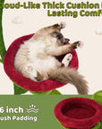 50.8'' Carnivorous Blossom Cat Tree Max