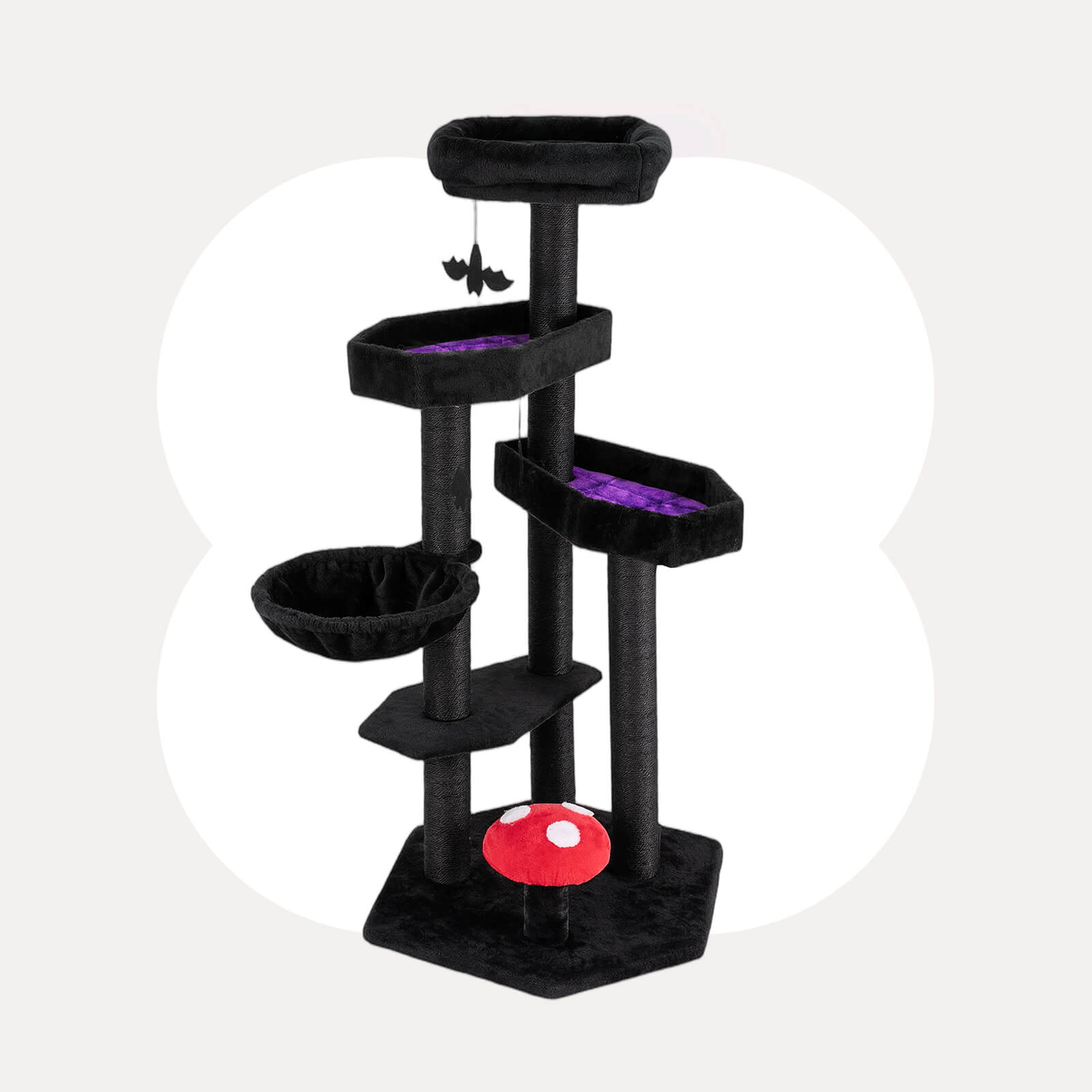 Upgraded Gothic Style Cat Tree – Happy & Polly