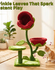50.8'' Carnivorous Blossom Cat Tree Max
