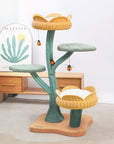 Yellow Tulip Cat Tree
