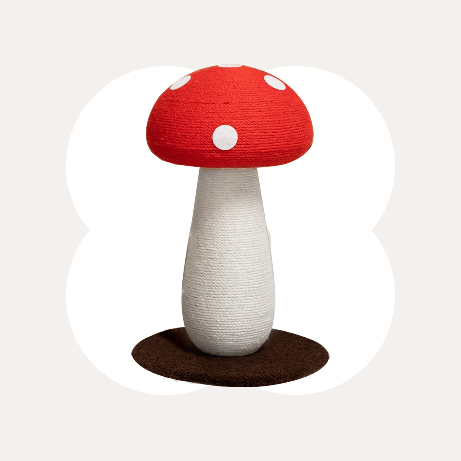 Mushroom Cat Scratcher – Happy Polly