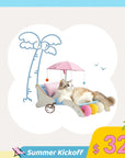Summer Beach Lounge Cat Bed