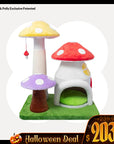 Magic Mushroom Cat Tree