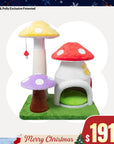 Magic Mushroom Cat Tree