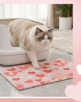 Sweetie Heart Cat Litter Mat