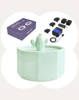 50oz/1.5L Cactus Style Cat Water Fountain