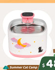 71oz Moonlight Wireless Smart Water Fountain