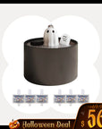 50oz/1.5L Ghost Drinking Fountain-Elevate Your Cat's Hydration