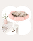 Cozy Flower Desk Cat Bed