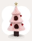 47.2" Decorative Vertical Christmas Tree-Style Cat Tree