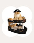Pirate Ship Cat Bed