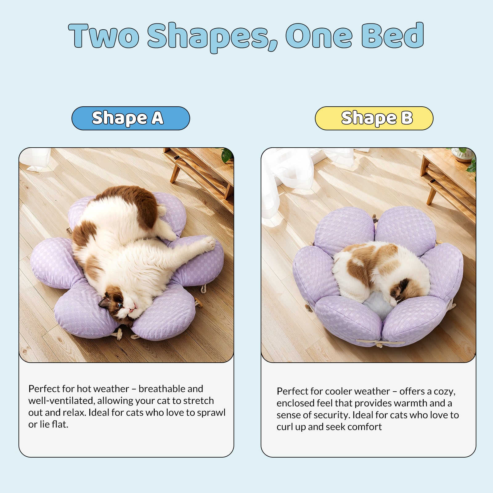 Cool Ice Silk Cat Bed