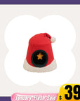 Christmas Santa Hat Cat Bed