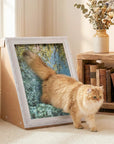 3D Retro Art Cat Scratcher