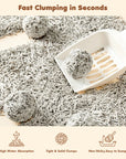 Coconut Charcoal Tofu Cat Litter