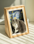 Wooden Art Cat Scratcher House