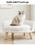 Cat Sofa Bed with Removable Padded Cushion