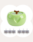 50oz Love Apple Cat Water Fountain