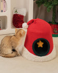 VIP 500 Meow Coins + $44.99 For Christmas Santa Hat Cat Bed