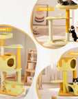 Transformable Cheese Cat Tree
