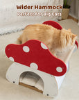 Mushroom Loft – Cat Bed & Scratcher Combo
